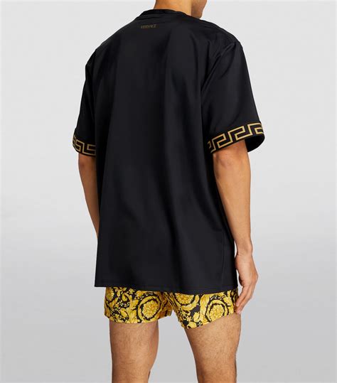 versace la greca t shirt|Versace greca boots.